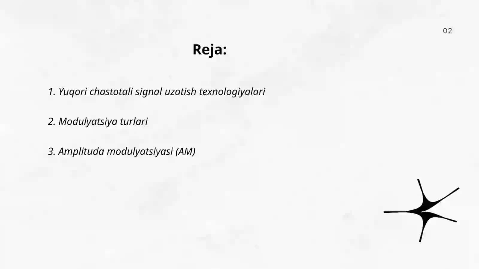 yuqori chastotali signallarni uzatish usullari 2