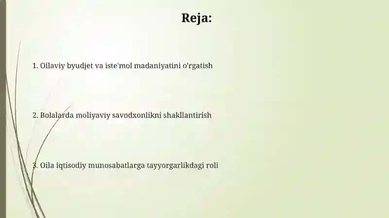 Bolalarni iqtisodiy munosabatga tayyorlash 2