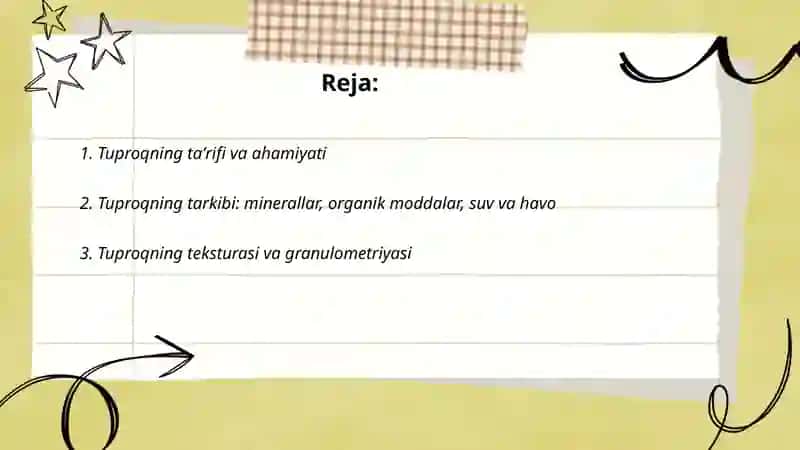 Tuproq va uning xususiyatlari 2