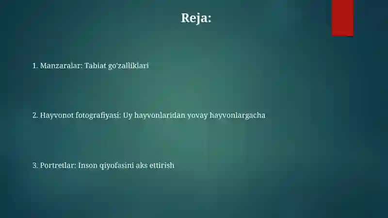 Obrazning umumiy turlari 2
