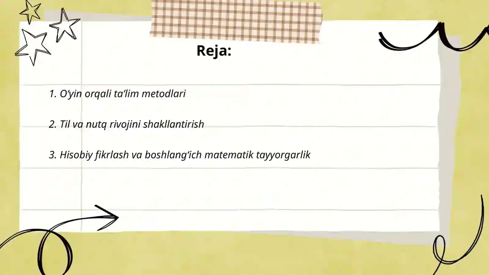 Bolalarni maktabgacha tayyorlash 2