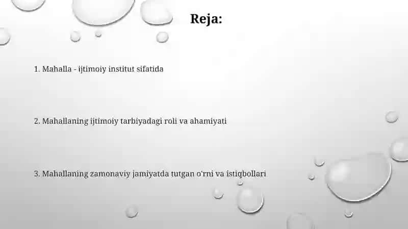 Mahalla ijtimoiylashuvning an'anaviy omil sifatida 2