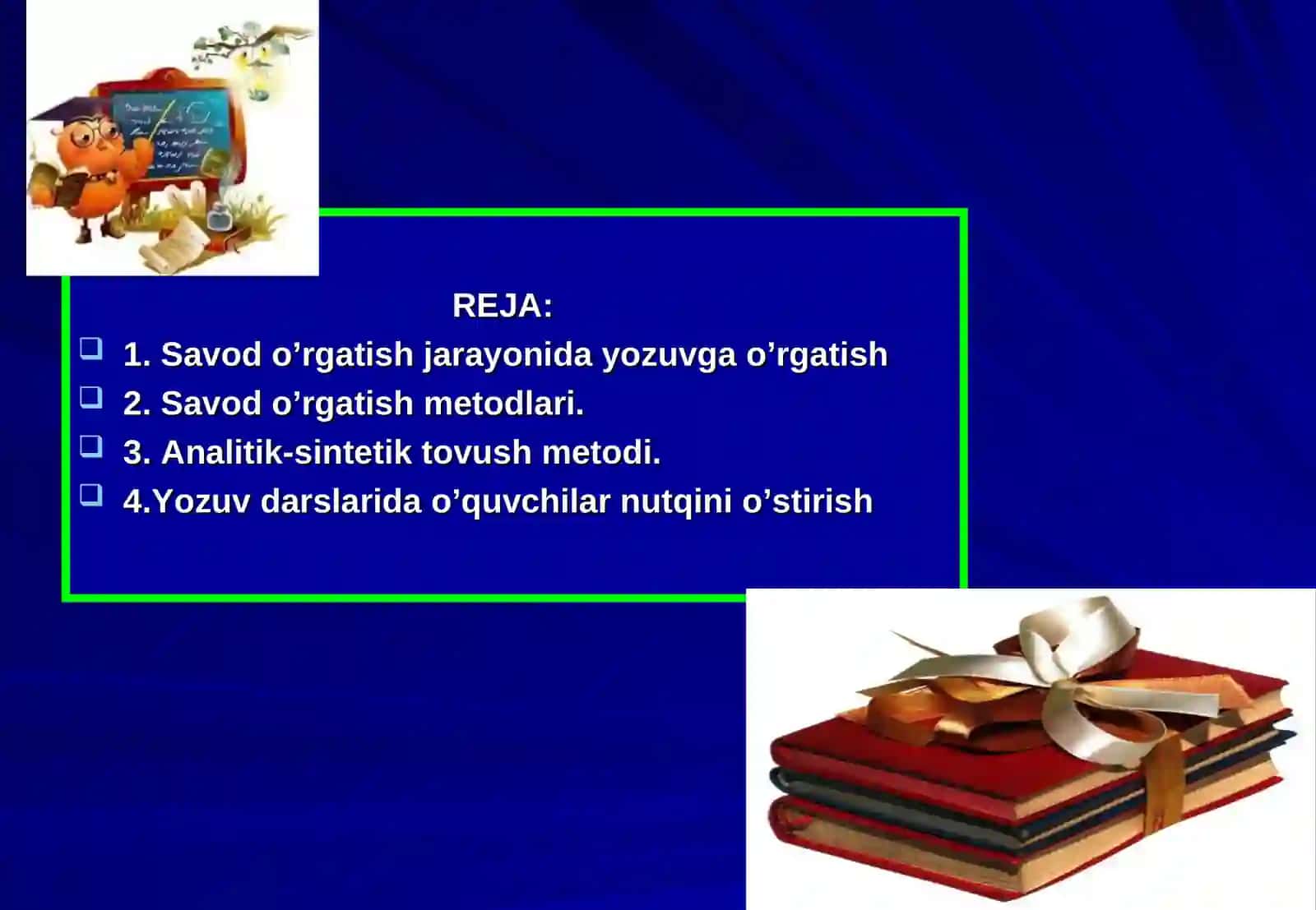 savod o'rgatishdan yaratilgan metodik qo'llanmalarning qiyosiy-tanqidiy tahlili. 2