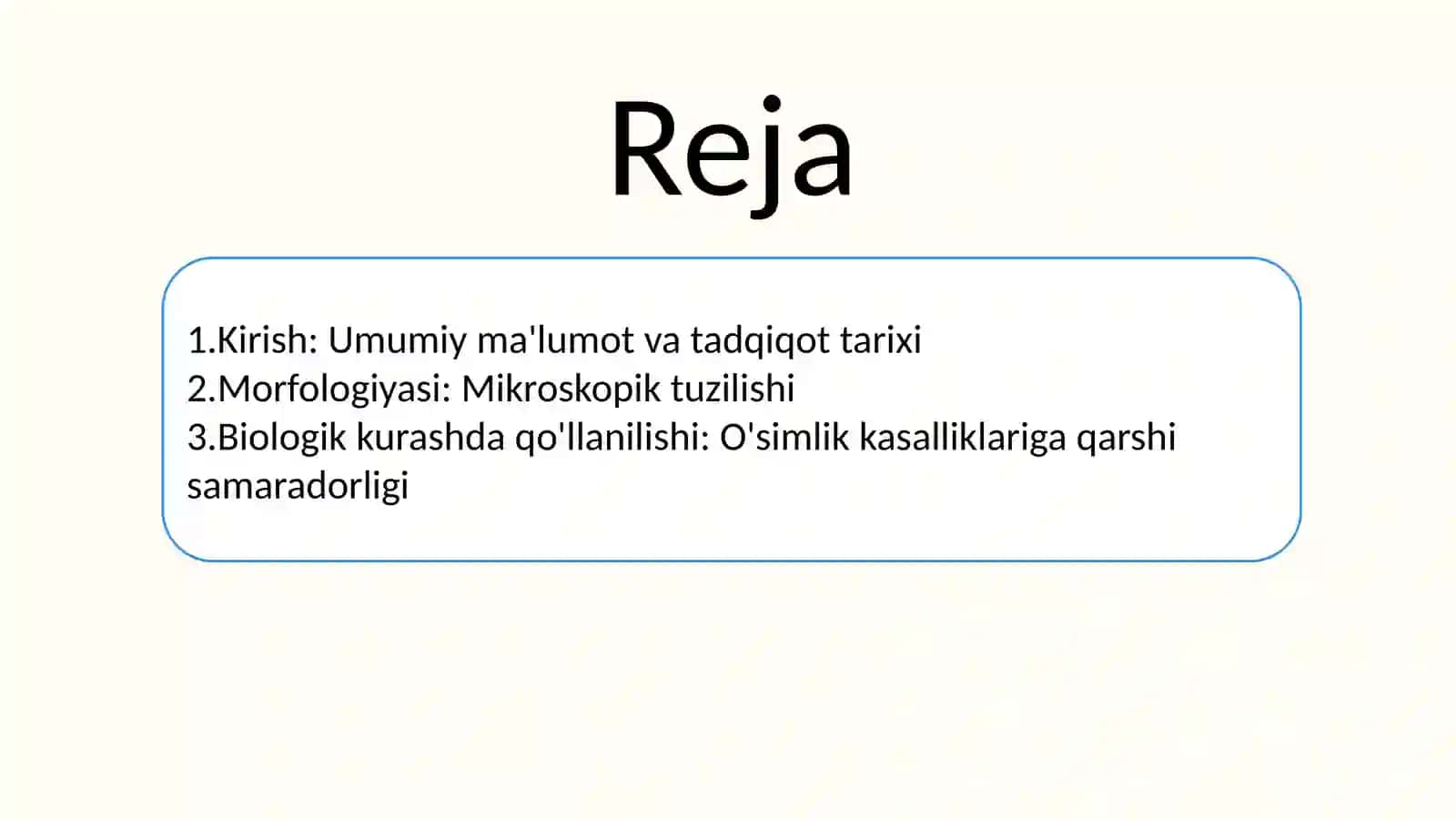Trixoderma zamburugʻi biologiyasi 2