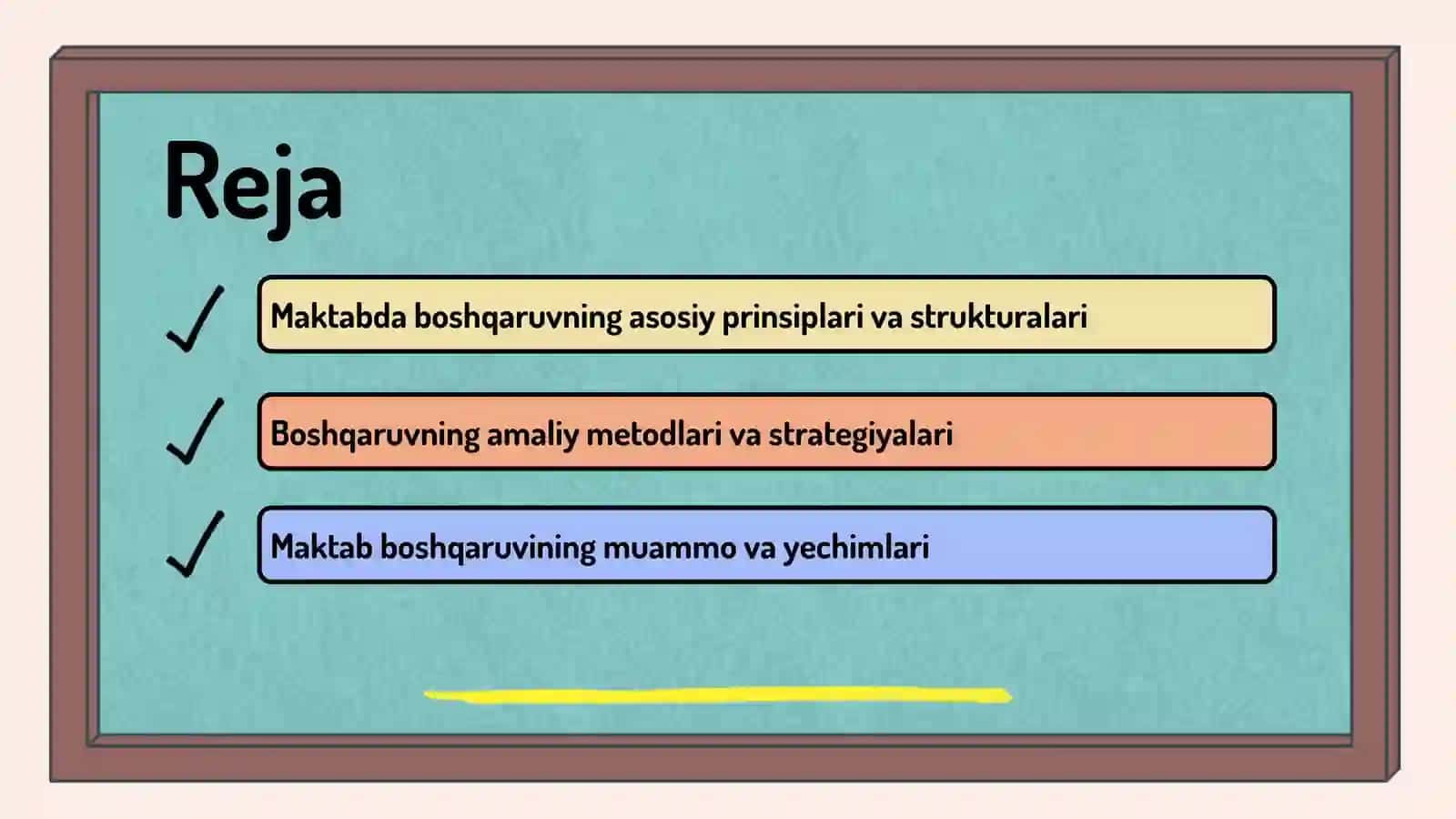 Maktabda boshqaruvning asosiy prinsiplari va strukturalari 2