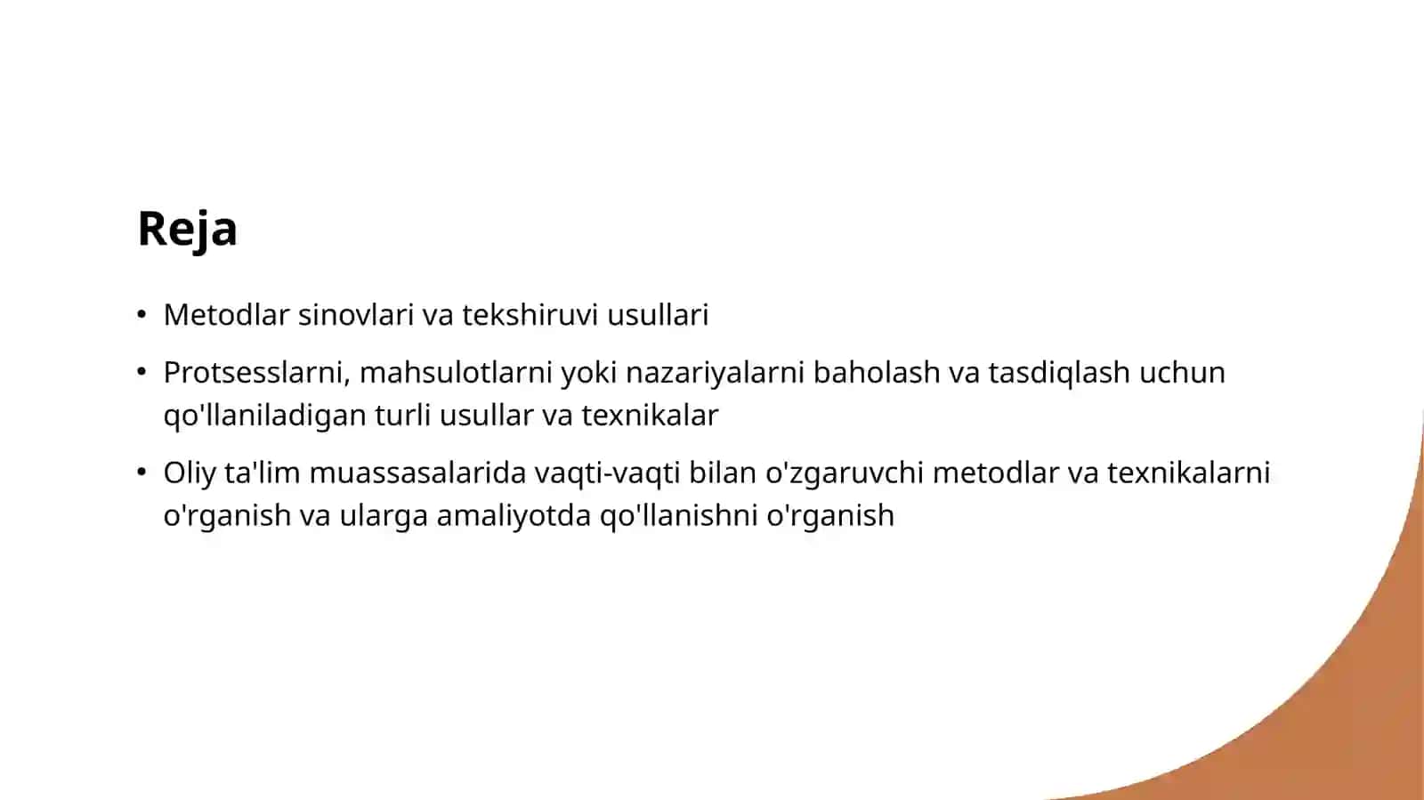 Test metodi 2