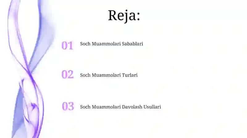 Soch Muammolari Davolash Usullari 2