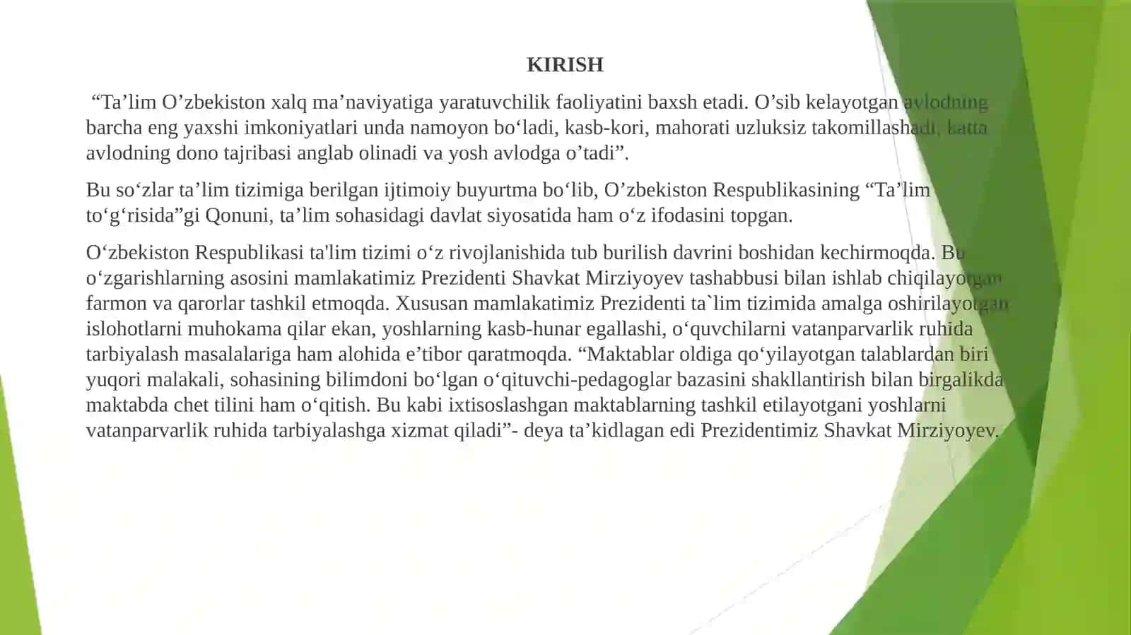PROYEKSIYON CHIZMACHILIK BO’LIMIGA OID VAZIFANI KOMPYUTERDA LOYIHALASH 2