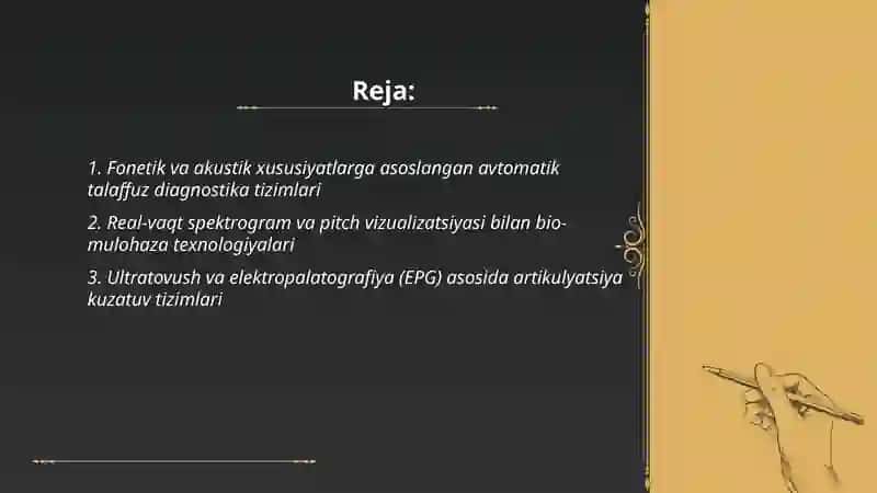 Nutqni tovush talaffuzi tomonini korreksiyalash texnologiyalari 2