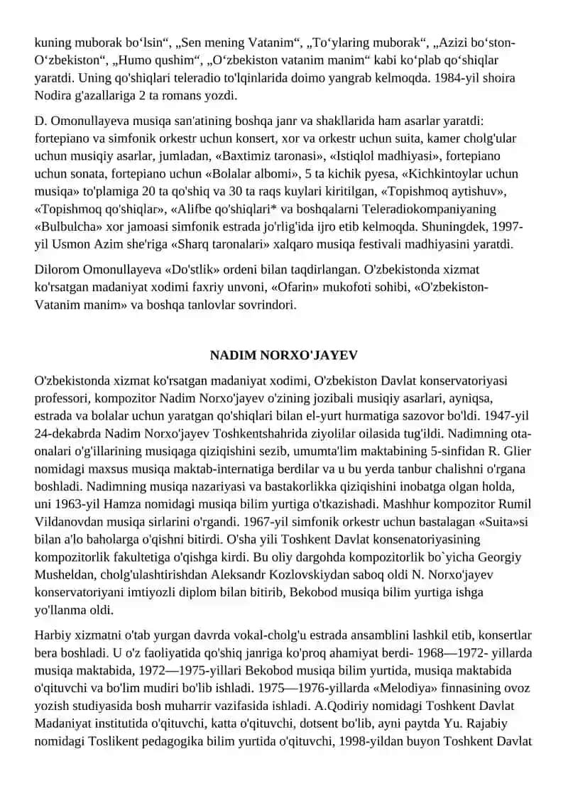 Dilorom Omonullayeva 2