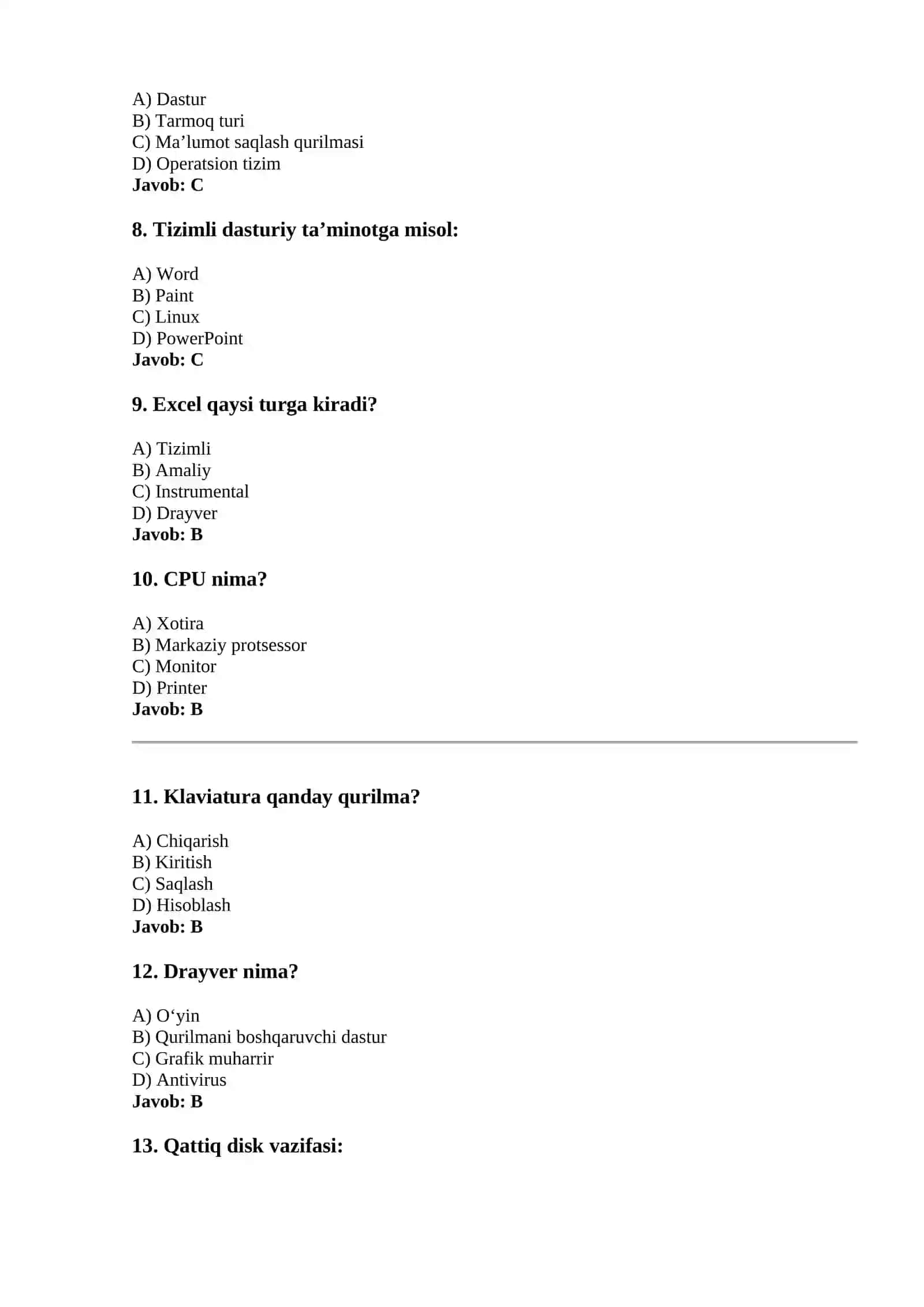 Texnik ta'minot 2