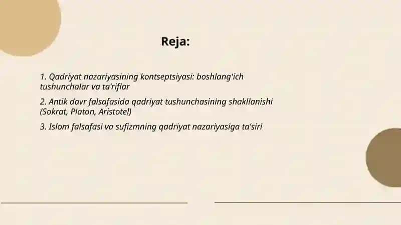 Qadriyat nazariyasining shakllanish tarixi 2