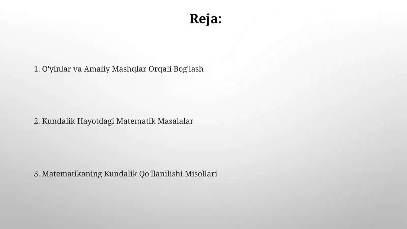 Maktabga tayorlov guruh matematik mashg'uloti 2