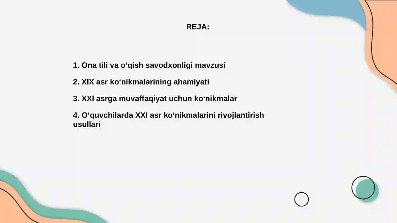 Ona tili va oʻqish savodxonligi darslari 2