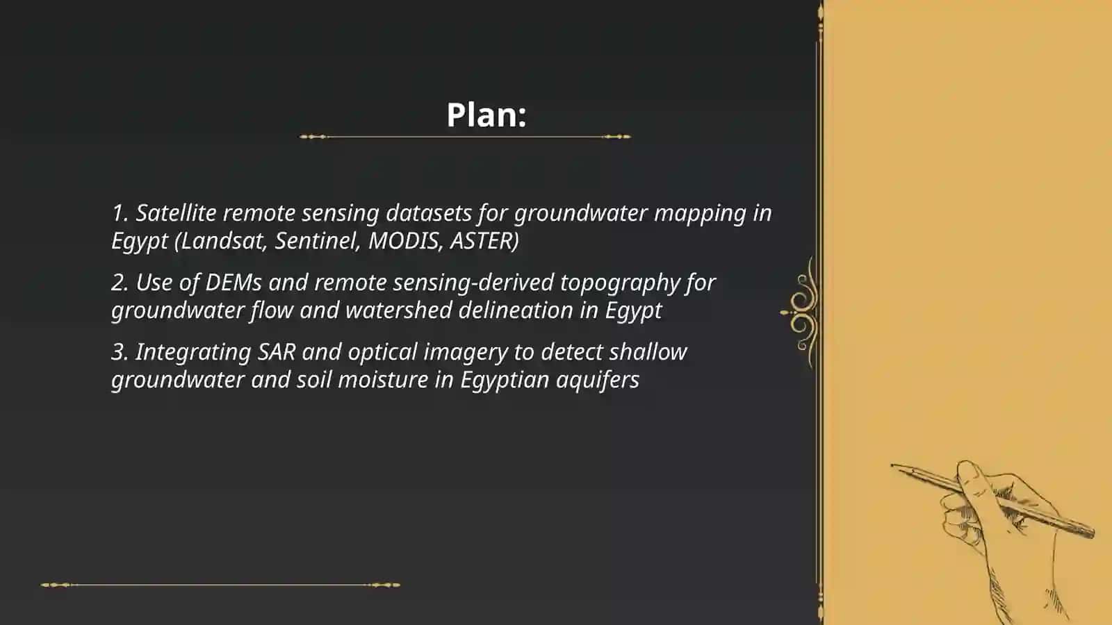 An overview of integrated remote sensing and GIS for groundwater mapping in Egypt 2