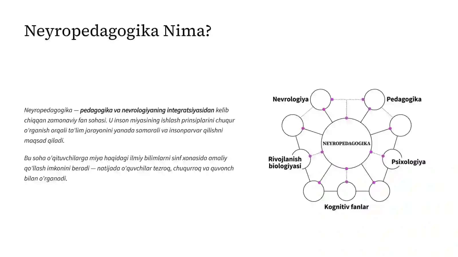 Neyropedagogika: Ta'limning Ilmiy va Amaliy Asoslari 2