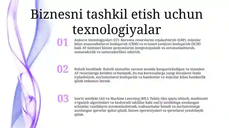 Muassalarda Ish Yuritishni Tashkil Etish Texnologiyalari 2