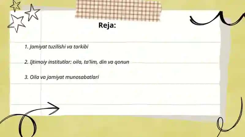 Jamiyat tuzilishi va tarkibi 2