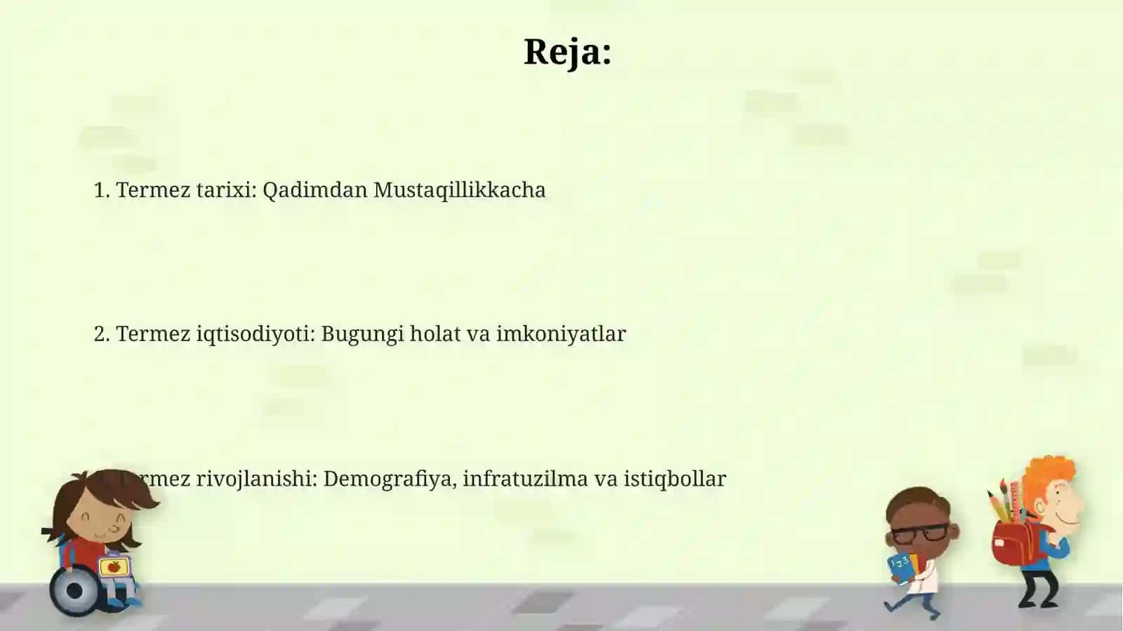 Termezning tarixi, iqtisodiyoti va rivojlanishi 2