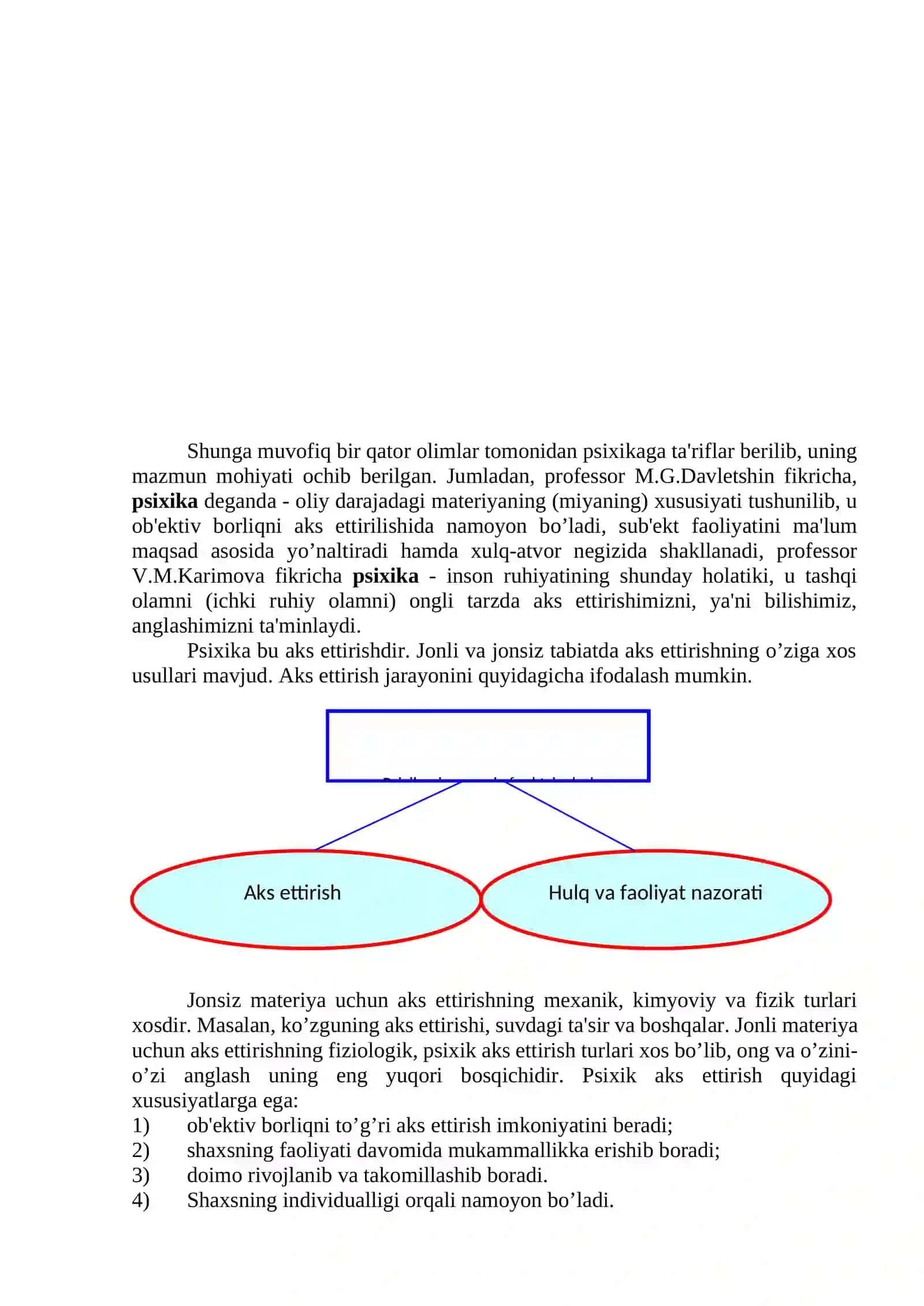 Psixologiya fanining predmeti, maqsadi va vazifalari 2
