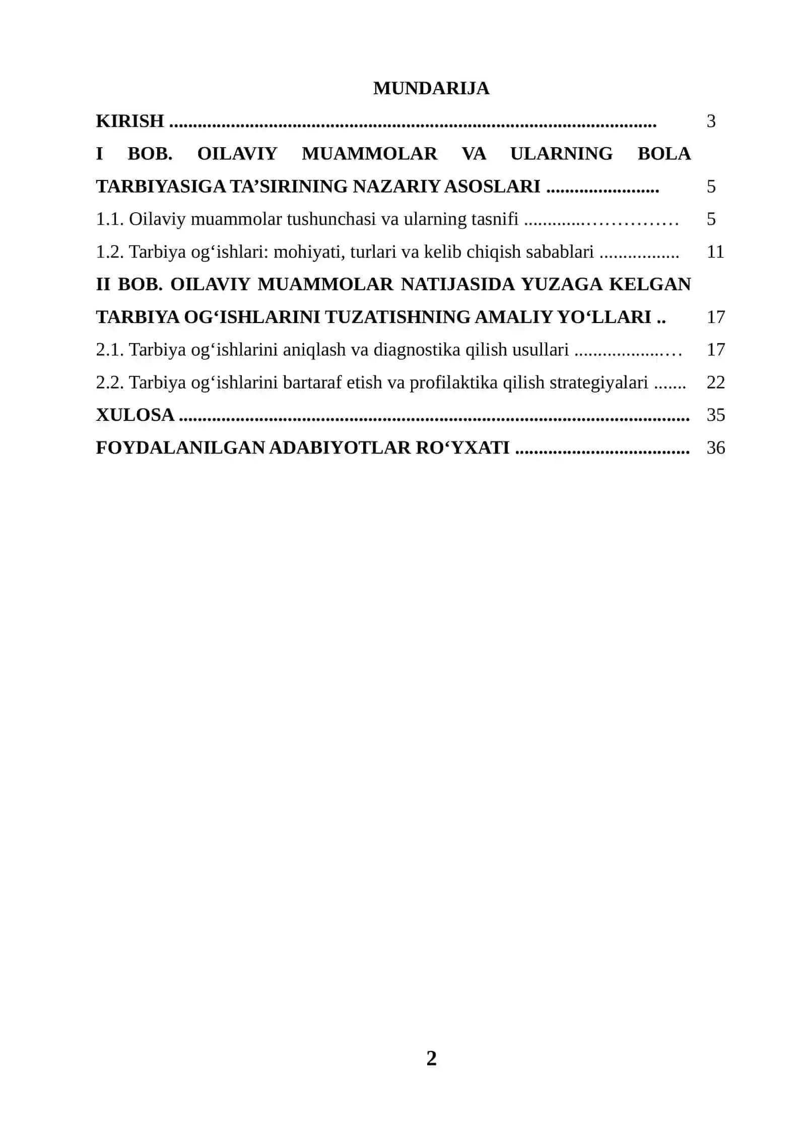 Oilaviy muammolar sababli yuzaga keladigan tarbiya og‘ishlarini tuzatish yo‘llari 2