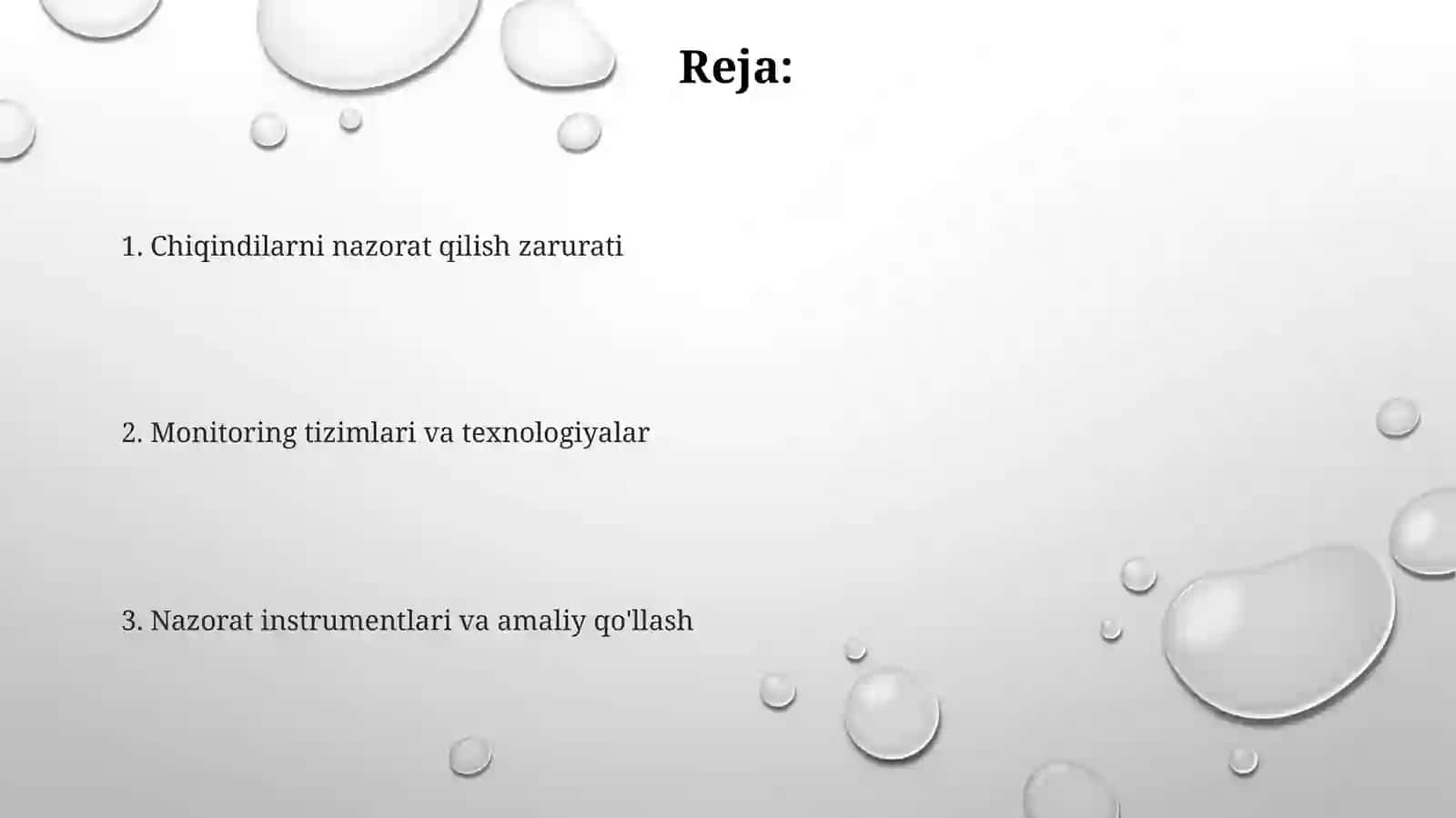 Chiqindilarni boshqarishda monitoring va nazorat instrumentlari 2