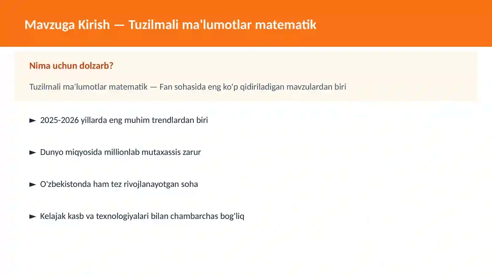 MATEMATIKA ZAMONAVIY 2