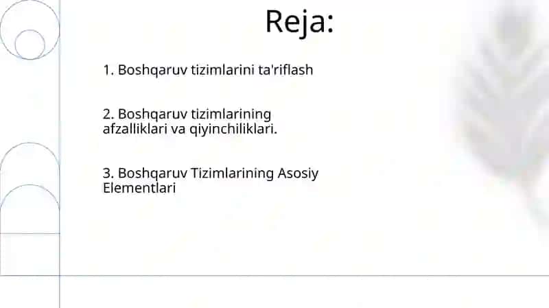 Menejment tizimi to'g'risida tushuncha va ularning mohiyati 2