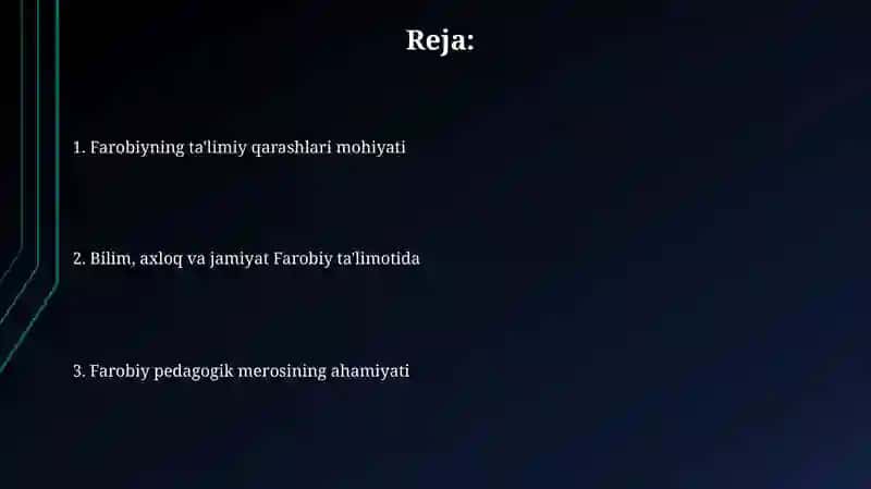 Abu Nasr Farobiynin pedagogik qarashlari 2