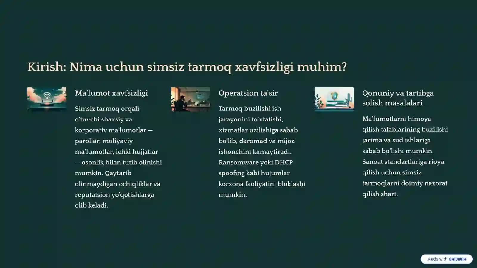 Simsiz kirishni aniqlash: Ethical hacking yondashuvi 2