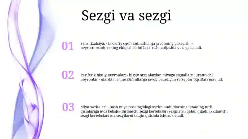 Sensor Tizimlar Faoliyatining Biokimyoviy Asoslari 2