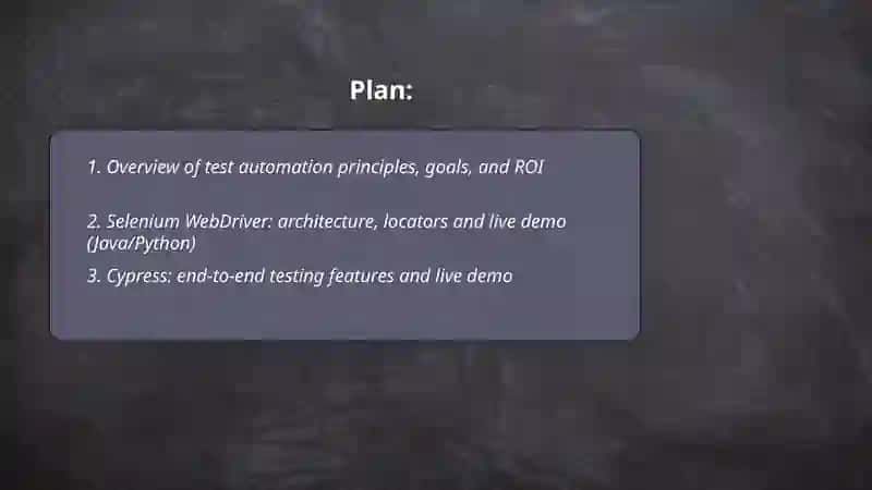 Software Testing Automation: Tools and Live Demo 2