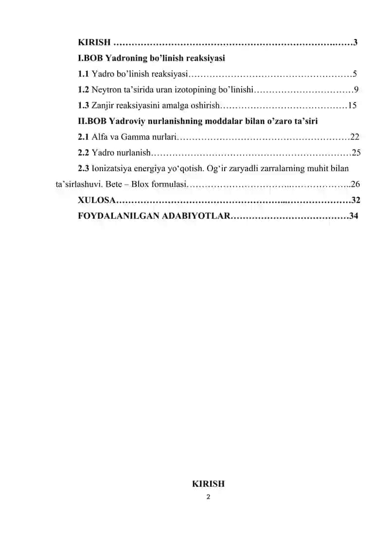Og’ir zaryadlangan zarrachalarning modda bilan kulon o’zaro ta’sirlashuv tabiati.Bete–Blox formulasi 2