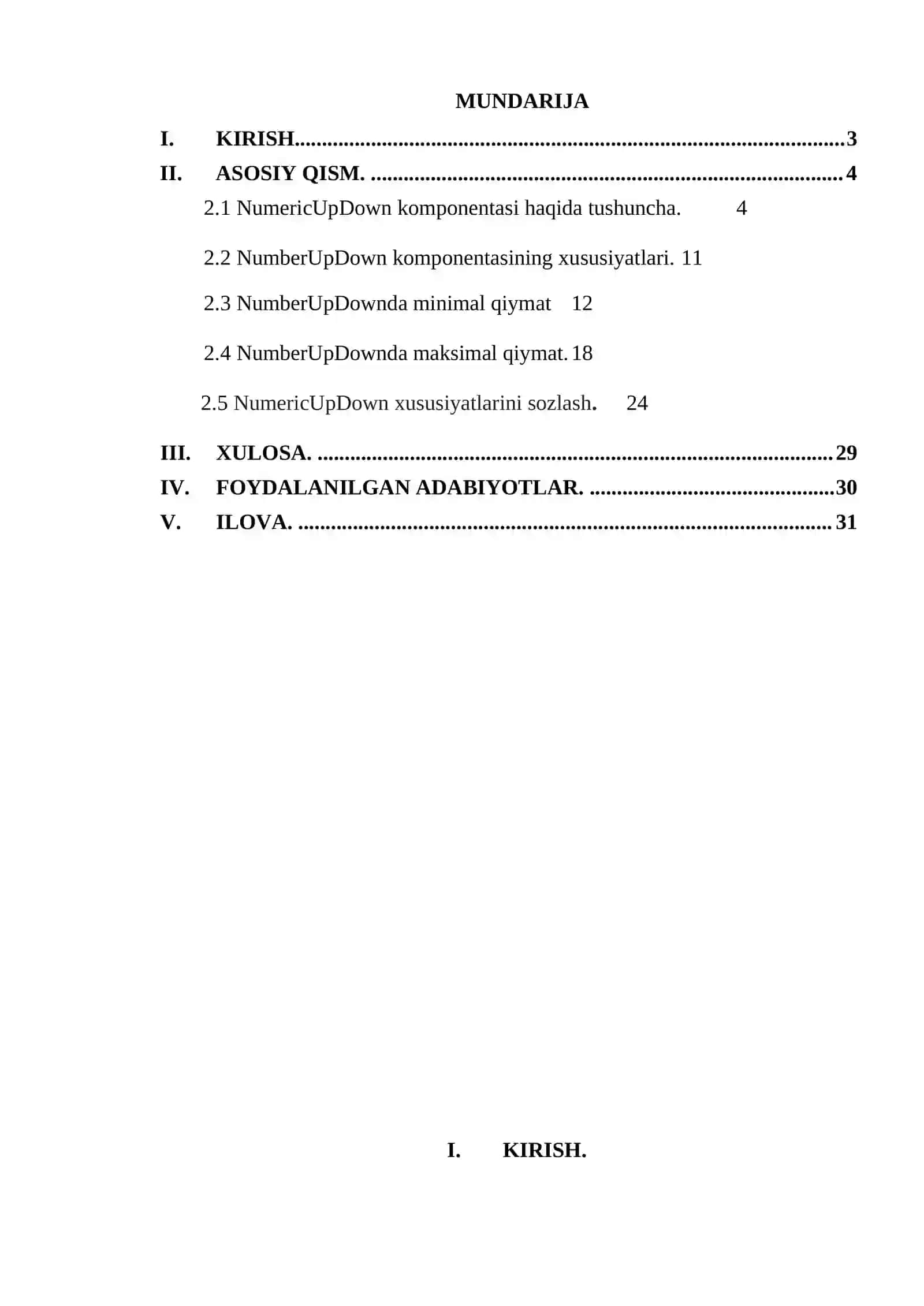 Dasturlash asoslari - C# dasturlash tilida NumericUpDown komponentasi yordamida dasturlar yaratish 2