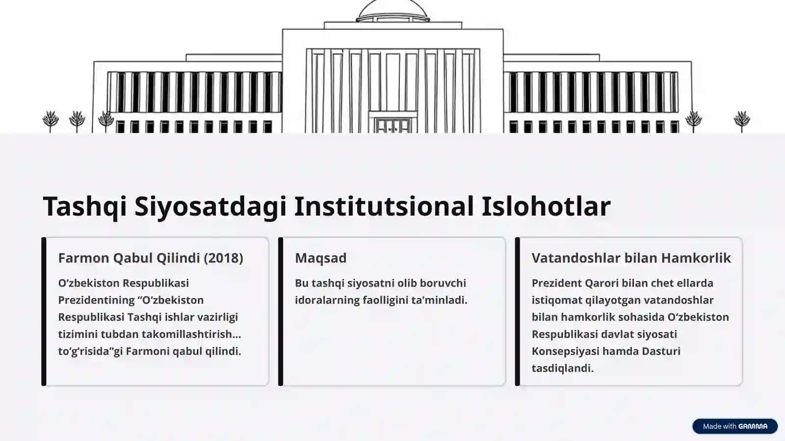 Faol Tashqi Siyosatning Yangi Bosqichi 2