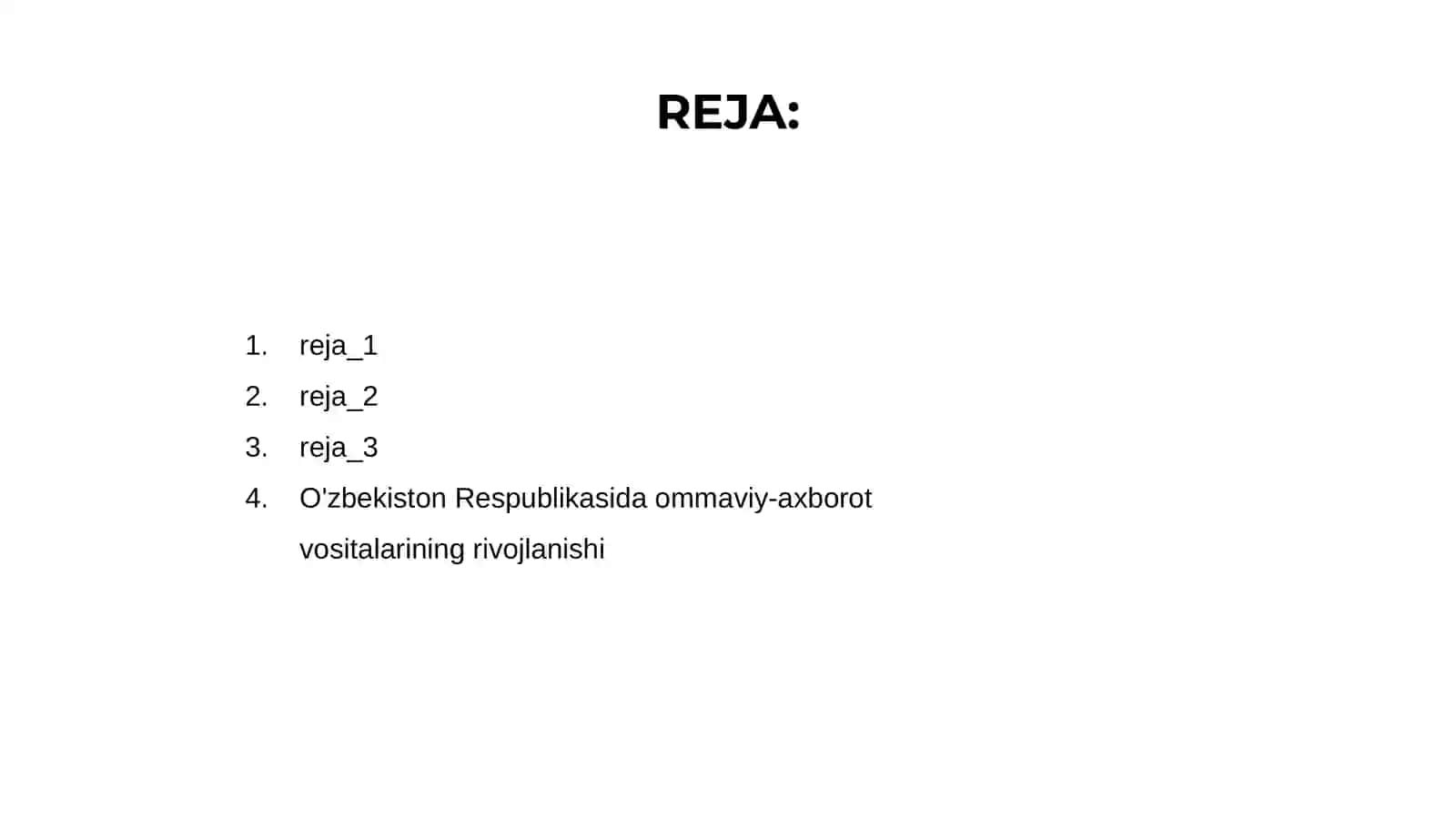 O'zbekiston Respublikasida ommaviy-axborot vositalarining rivojlanishi 2