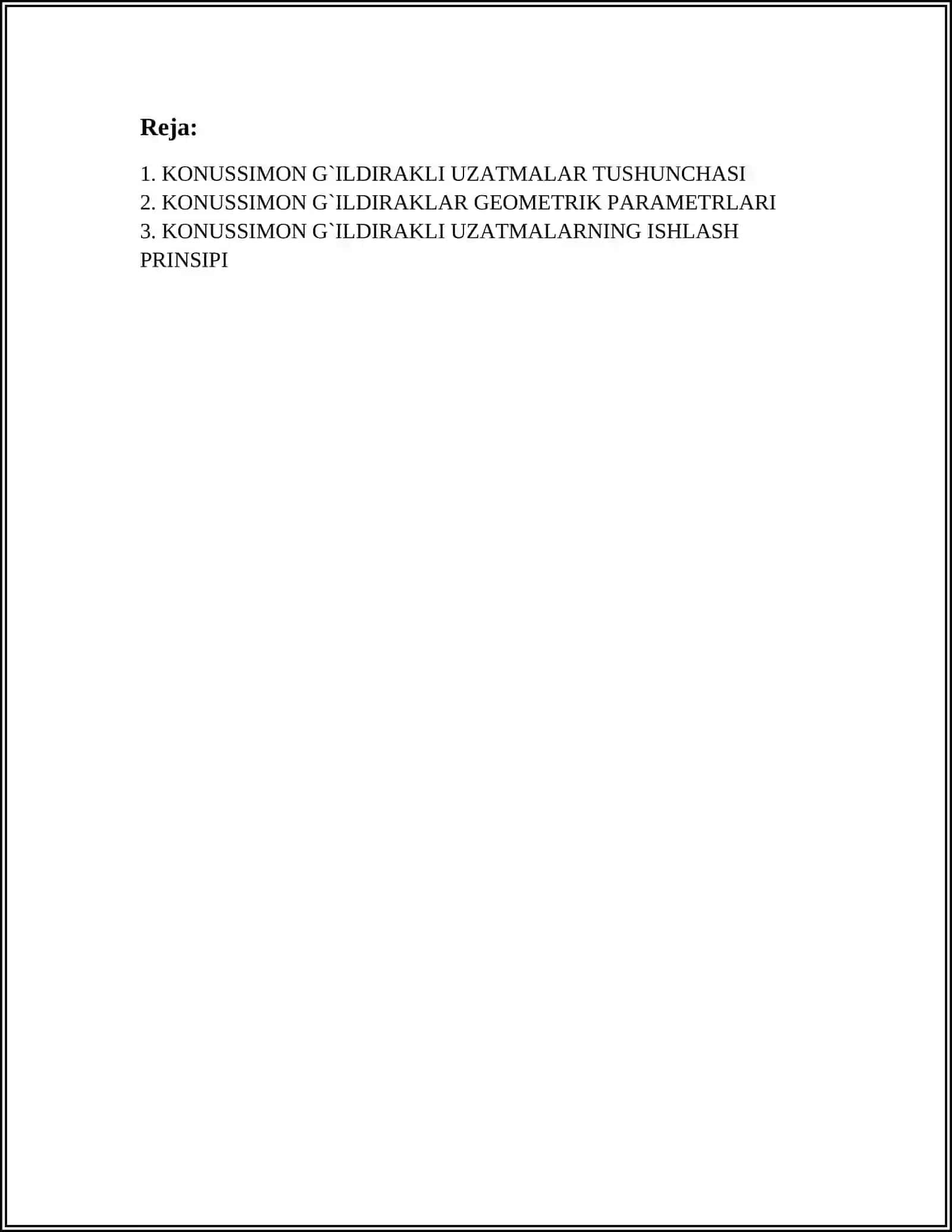 KONUSSIMON G`ILDIRAKLI UZATMALAR TUSHUNCHASI 2