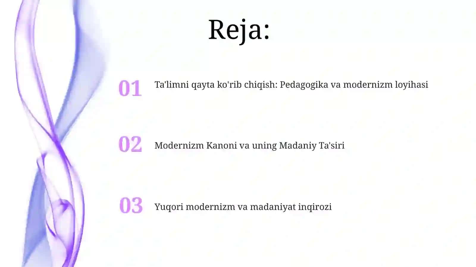 Eliotning an'ana va adabiy ta'lim haqidagi g'oyalari 2