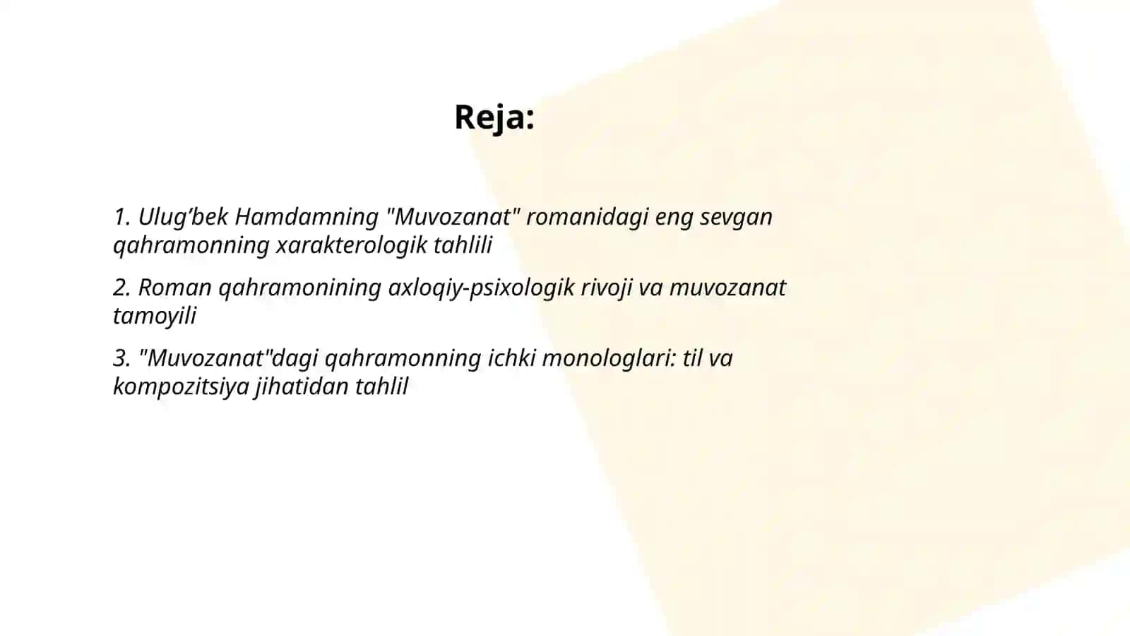 Muvozanat 2
