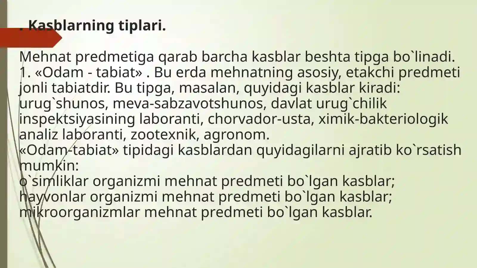 Odam - tabiat 2