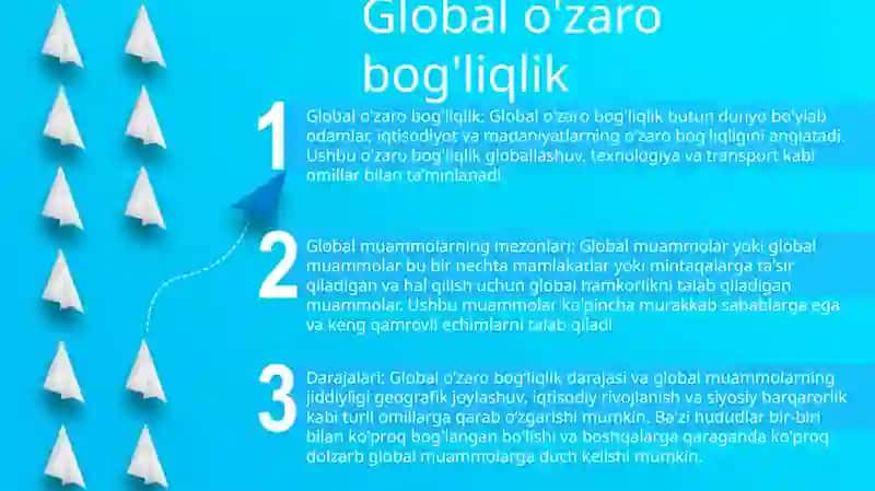 Global Muammolarning Mezonlari Va Darajalari 2