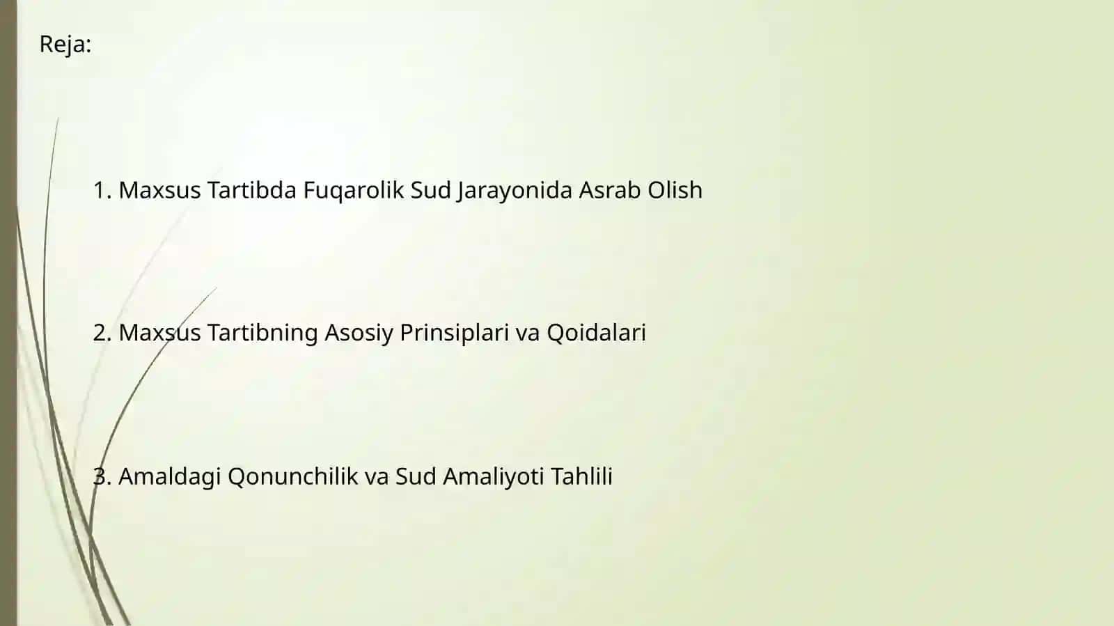 Fuqarolik protsessual huquqida alohida tartibda ish yuritishda farzandlikka olish 2