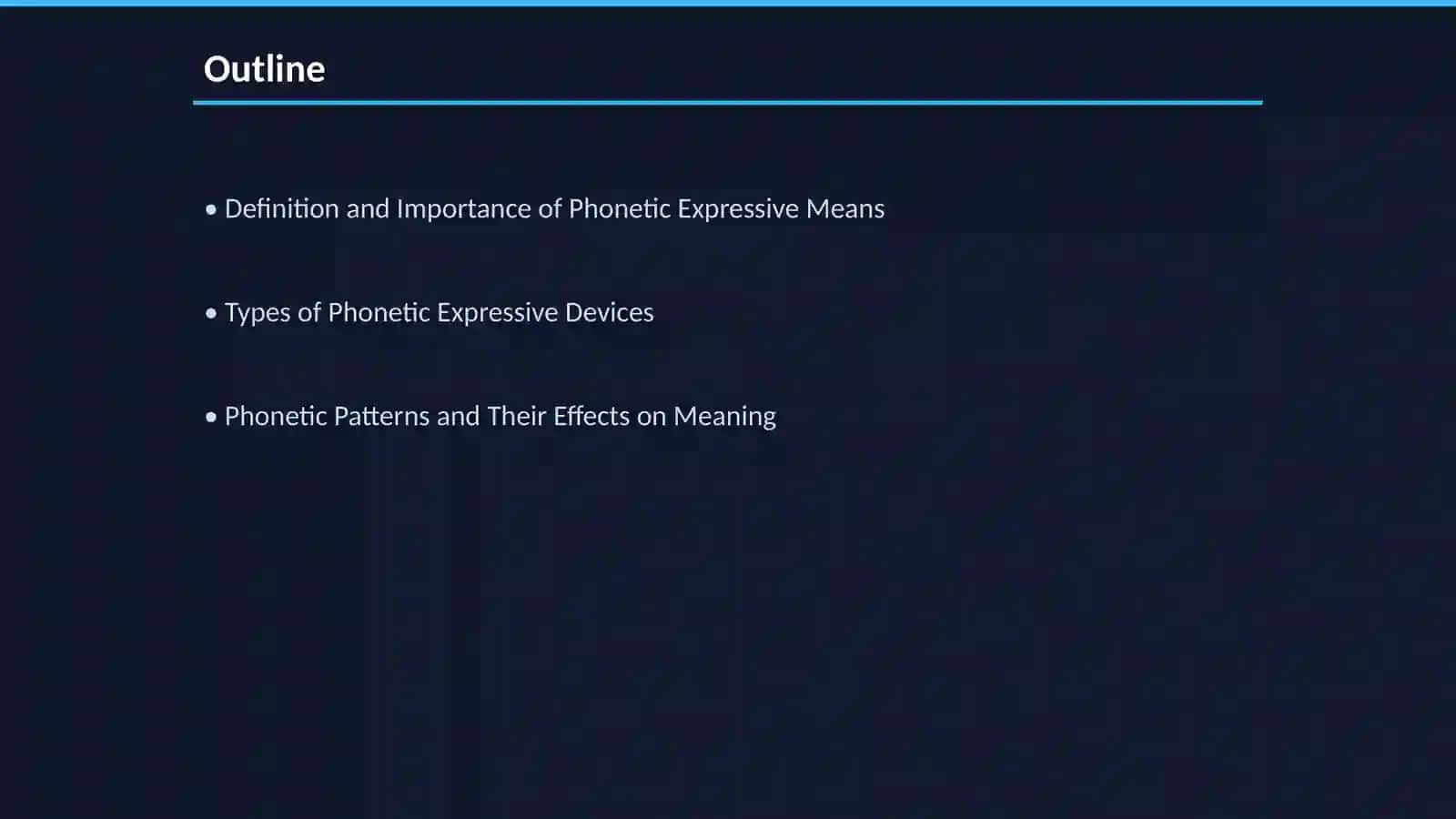 Phonetic expressive means and stylistic devices 2