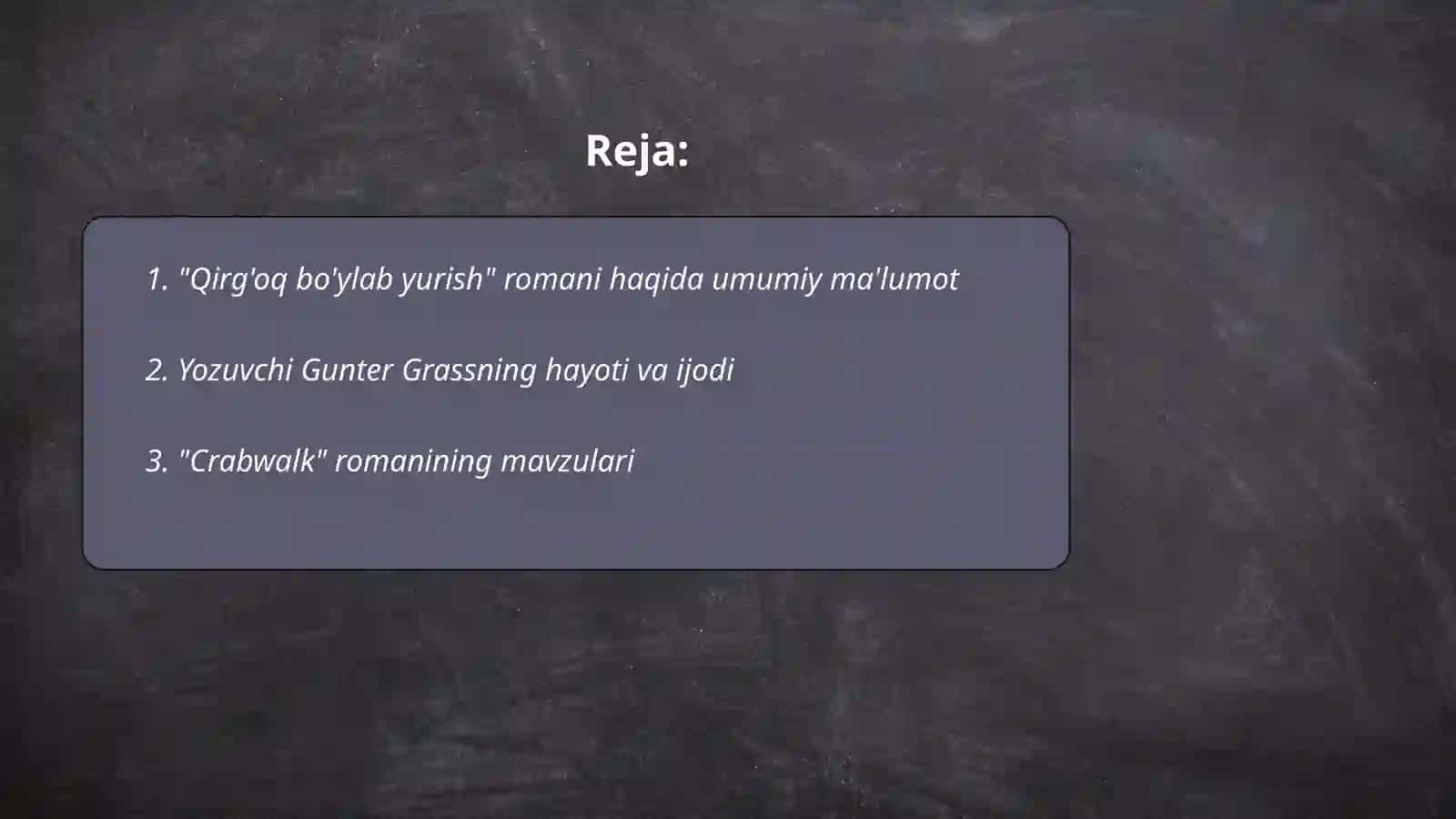 Qirg'oq bo'ylab yurish 2