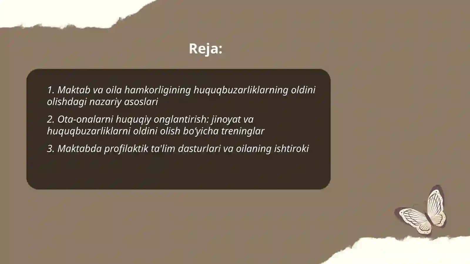 Huquqbuzarliklarning oldini olishda maktab va oila hamkorligining ahamiyati 2