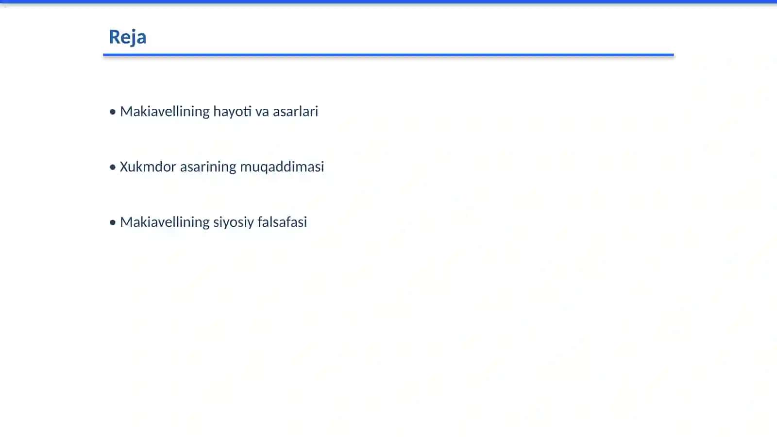 Makiavellining Xukmdor asari boyicha taqdimot 2