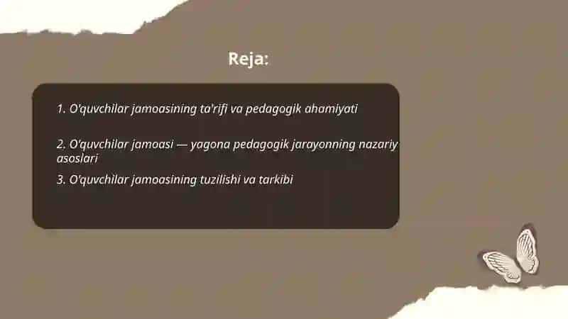 O'quvchilar jamoasi-yagona pedagogik jarayonning asosiy shakli 2