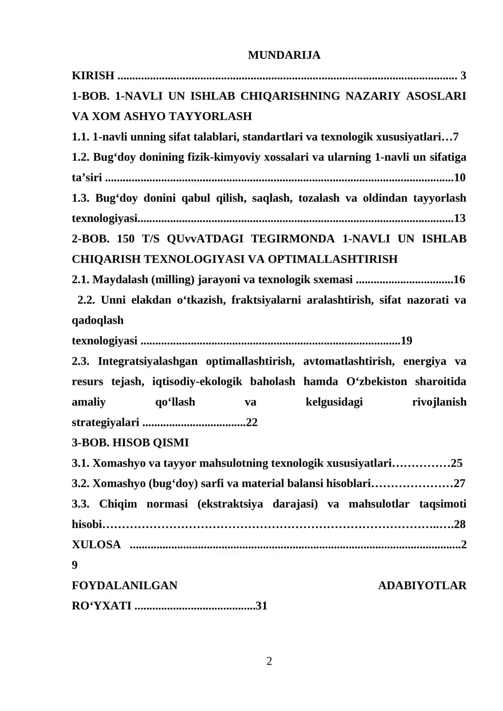 1-navli un ishlab chiqarish texnologiyasi 2
