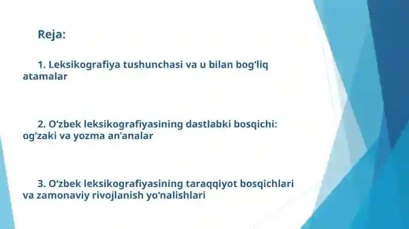 O‘zbek tili leksikografiyasining taraqqiyot bosqichlari 2