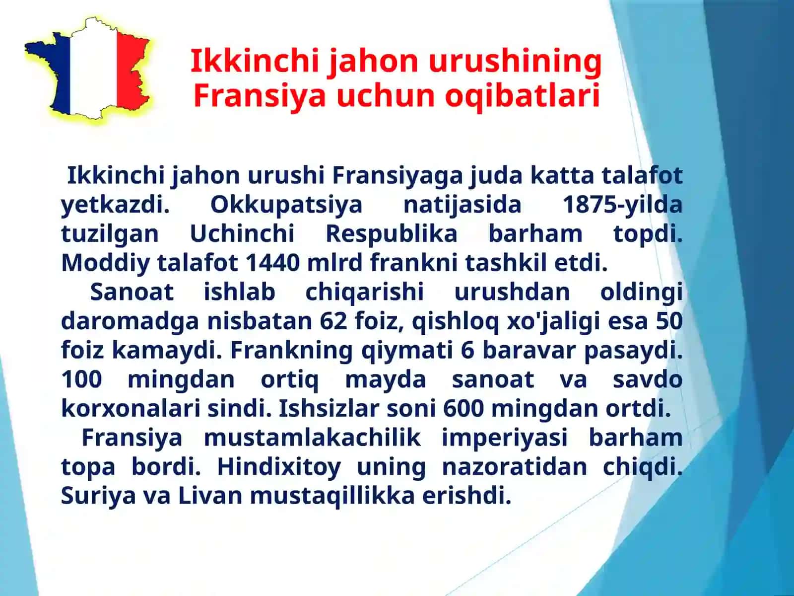 IkkinchijahonurushiningFransiyauchunoqibatlari 2